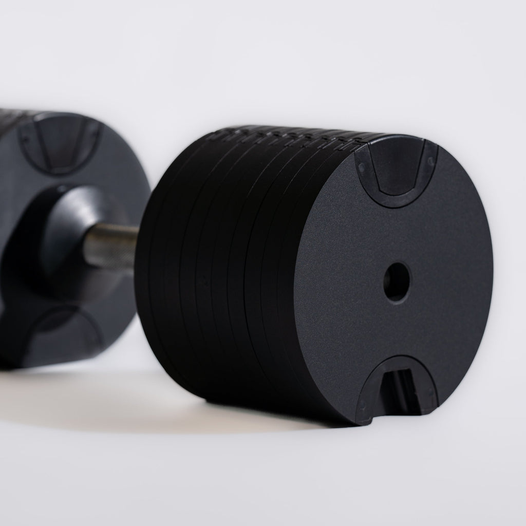 2-Piece Turn-Handle Adjustable Dumbbell 5-120lb Set