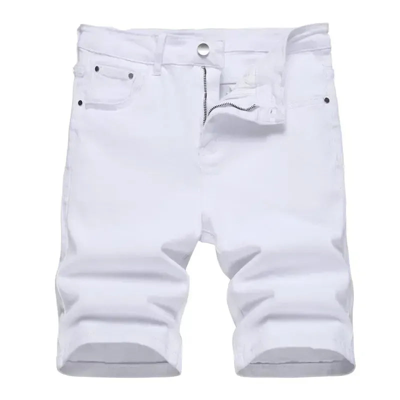 🔥Spring Fresh Sale 🎁Men's Ripped Denim Shorts, Stretch, Distressed Street Style