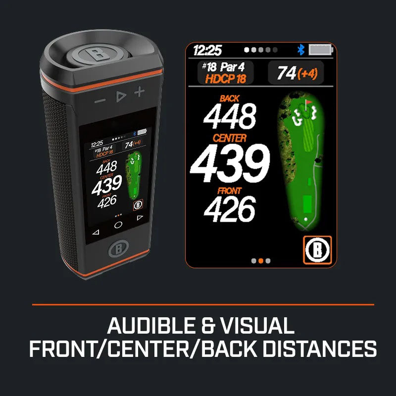 Golf HD Touchscreen GPS Speaker