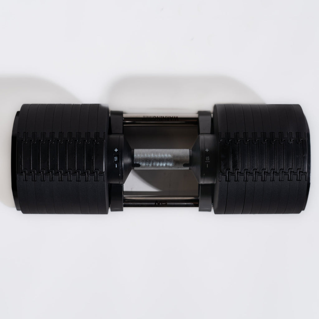 2-Piece Turn-Handle Adjustable Dumbbell 5-120lb Set