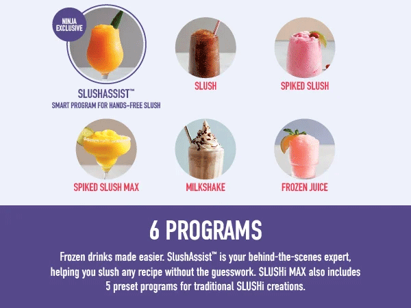 SLUSHi Max XXL Smart Frozen Drink Maker